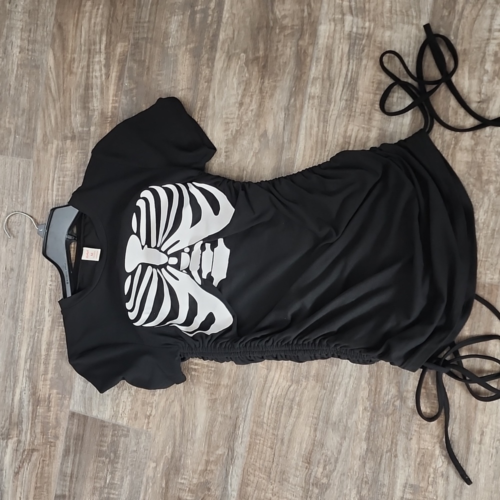 Halloween shirt dress